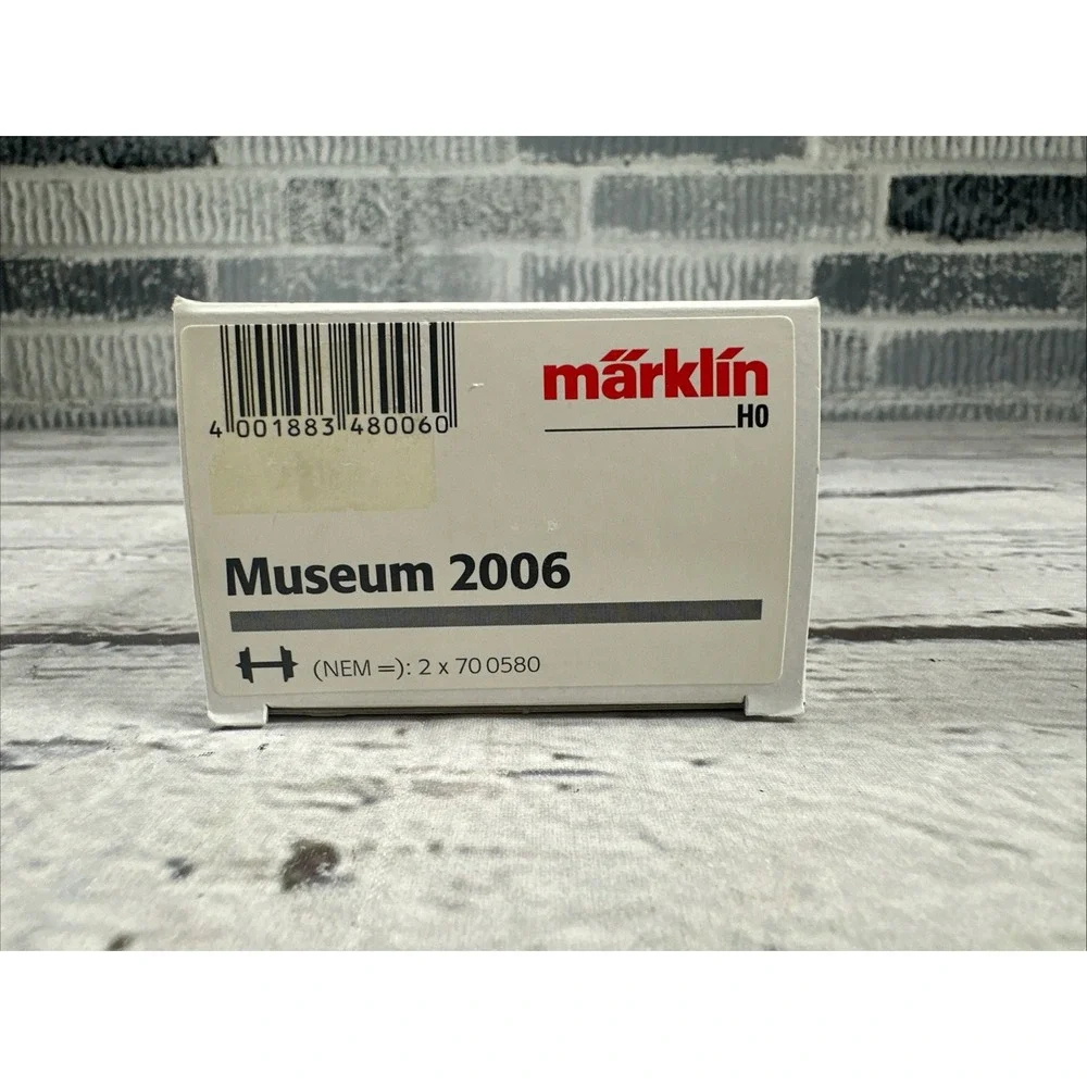 Märklin 48006 H0 Museum Car 2006 Kaiser Beer Container Wagon Truck Set